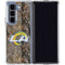 NFL Los Angeles Rams Realtree AP Camo Galaxy Z Fold5 5G Clear Case